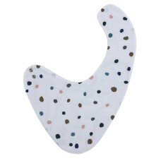 Слюнявчик непромокаючий Точки