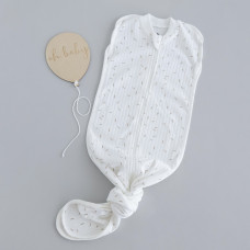 Коконпелюшка на змійці зростаючий Рисочка на молочному (Рубчик) 56-74