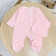 Чоловічок з шапочкою Рожевий (Футер - з начосом) 56 (0-1міс)
