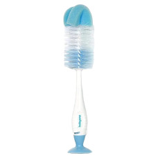 Йоршик для миття пляшок з присоскою Блакитний