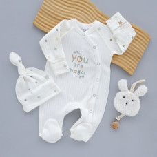 Чоловічок та шапочка Зірочка You are magic (Рубчик) 62 (3-6міс)