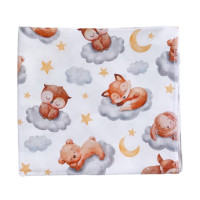 Бавовняна пелюшка Лисички на хмаринці 90/80