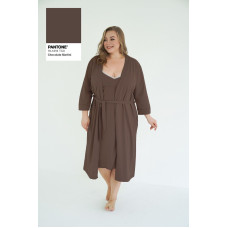 Халат Шоколад L (ОГ 100-105, ОС 105-110)