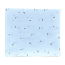 Бавовняна пелюшка Сердечка дрібні Бежевий 90/80