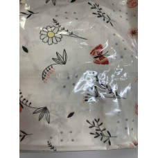 Простирадло на гумці в ліжко Квіти Метелик 120/60