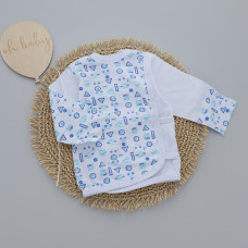 Льоля Машинки Блакитний (Інтерлок) 56 (0-3міс)