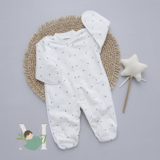 Чоловічок Горошок (Футер - з начосом) 56 (0-1міс)