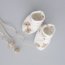 Пінетки Коала Рожевий (Рубчик) 56 (0-3міс)