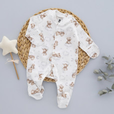 Чоловічок Ведмедик на хмаринці (Рубчик) 56 (0-3міс)