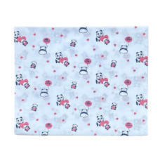 Ситцева пелюшка Пандочки Рожевий 95/80