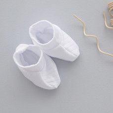 Пінетки Білий (Рубчик) 56 (0-3міс)