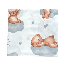 Бавовняна пелюшка Ведмедик Хмаринка 90/80