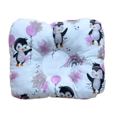 Ортопедична подушка Пінгвіни Рожевий