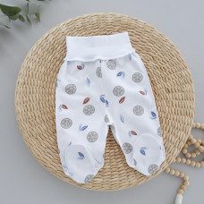 Повзунки Листики (Футер - з начосом) 62 (3-6міс)