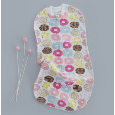 Коконпелюшка на змійці Пончики (Інтерлок) 68-74 (61см)