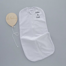 Коконпелюшка на змійці Світло- Сірий Cute & Cool (Футер - з начосом) 56-62