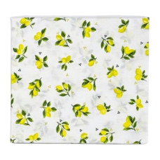 Простинка на гумці в ліжко Лимони на гілочці 120/60