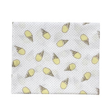 Ситцева пелюшка Морозиво Жовтий 95/100