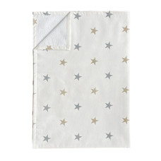 Непромокаюча пелюшка Зірки Сірий 50/70