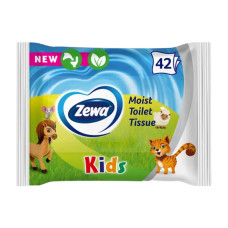 Вологий туалетний папір Zewa Kids 42 шт.