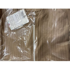 Коконпелюшка на змійці Кавовий (Рубчик) 56-62 (0-3міс)