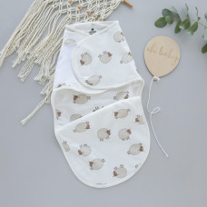 Коконпелюшка на липучці Барашки (Футер - з начосом) 56-62