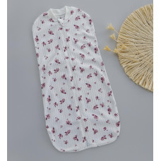 Коконпелюшка на змійці Квіточки (Рубчик) 56-62