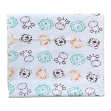 Пелюшка фланелева/байкова (Україна) Мордочки Різнокольорові 90/80