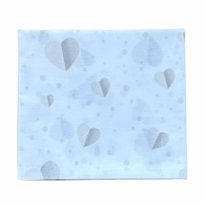 Бавовняна пелюшка Сердечка Бежевий крупні 90/80