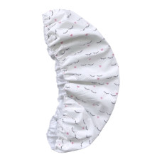 Непромокаюче простирадло на гумці Вії Рожевий 80/40