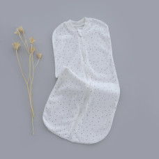 Коконпелюшка на змійці Молочний Крапка (Рубчик) 56-62 (0-3міс)