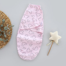 Коконпелюшка на липучці Міккі Рожевий (Рубчик) 56 (0-1міс)