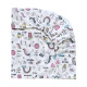 Простинка на гумці в ліжко Единоріжки 120/60