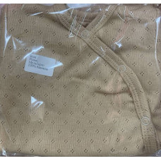 Боді короткий рукав Бежевий (Трансфер) 56 (0-1міс)