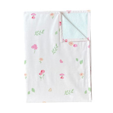 Непромокаюча пелюшка Квіти на рожевому 50/70
