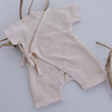 Мусліновий пісочник -кімоно Пісочний 68 (6-9міс)