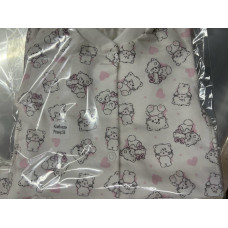 Чоловічок Котики Рожевий (Футер - з начосом) 62 (1-3міс)