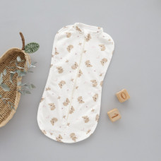 Коконпелюшка на змійці Коала Рожевий (Футер - з начосом) 56 (0-1міс)