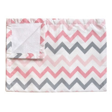 Непромокаюча пелюшка Зігзаг Рожевий 100/70