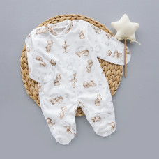 Чоловічок Ведмедик на хмаринці (Інтерлок) 56 (0-1міс)