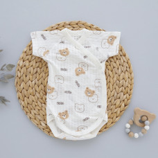 Боді короткий рукав Ведмедики Cute (Торба) 62 (3-6міс)