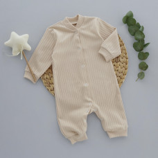Чоловічок Світло-Бежевий (Рубчик) 68 (6-9міс)