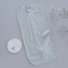 Коконпелюшка на змійці Зайчик Сірий (Рубчик) 56-62