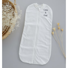 Коконпелюшка на змійці Молочний Cute & Cool (Футер - з начосом) 56-62