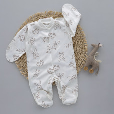 Чоловічок Зайчик (Інтерлок) 56 (0-1міс)