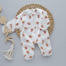 Чоловічок Ведмедик плюшевий (Футер - з начосом) 56 (0-3міс)