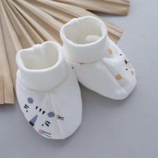 Пінетки Ведмедики Мордочки (Інтерлок) 56 (0-3міс)