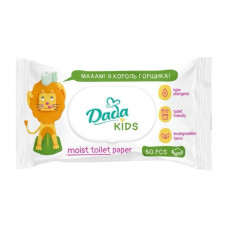 Туалетний папір Dada Дитячий вологий, 50 шт
