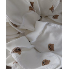 Царапки Ведмедики Мордочки (Футер - з начосом) 56 (0-3міс)