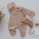 Чоловічок та шапочка Бежевий (Вафелька) 62 (3-6міс)